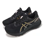 Asics 慢跑鞋 GT-1000 13 GTX 女鞋 黑橘 防水 支撐 回彈 運動鞋 亞瑟士 1012B661001