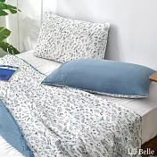 義大利La Belle《秋思拾光》日系親膚純棉水洗雙層泡泡紗信封枕套--2入