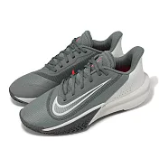 Nike 籃球鞋 Precision VII 男鞋 灰 紅 輕量 運動鞋 FN4322-003