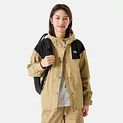 The North Face W DRYVENT BLOCKING JACKET - AP 女防水外套-棕-NF0A7QSILK5 L 棕色