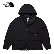 The North Face M M66 UTILITY RAIN JACKET - AP 男防水外套-黑-NF0A7W7FJK3 XL 黑色
