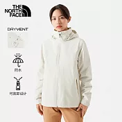 The North Face W SANGRO DRYVENT JACKET - AP 女防水外套-白-NF0A88FYQLI L 白色