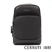 【Cerruti 1881】限量2折 義大利頂級斜肩包 全新專櫃展示品(灰色 CEBO06193N)