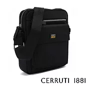 【Cerruti 1881】限量2折 義大利頂級側背包肩背包 全新專櫃展示品(黑色 CEBO06384N)