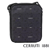 【Cerruti 1881】限量2折 義大利頂級側背包肩背包 全新專櫃展示品(深藍色 CEBO06405P)