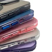 手機殼 磁吸殼 防摔殼 Apple iPhone 16 Pro 磁吸保護殼【愛瘋潮】 藍色