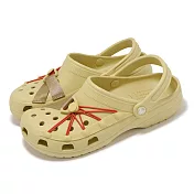 Crocs 洞洞鞋 Classic Lockdown Clog 男鞋 芝麻色 經典織帶克駱格 休閒鞋 卡駱馳 2103930HY 22cm SESAME/MULTI