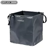 德國【Ortlieb】Folding Bowl – 航海系列防水收納(裝水)袋 20L(德國製)/摺疊防水收納箱/多功能折疊防水箱/戶外露營折疊收納箱/折疊儲物箱 深灰色