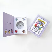 BT21 l 書本桌鐘時鐘-五周年祝福版 (無鬧鐘)