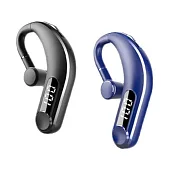 【傳音者】The hand 耳掛式數顯通話耳機 琉璃藍