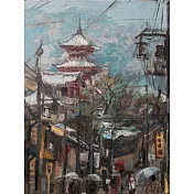 【玲廊滿藝】胡令豪-旅遊的記憶(二)41x32cm