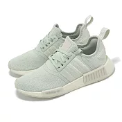 adidas 休閒鞋 NMD_R1 W 女鞋 銀灰 白 經典 Boost 緩震 愛迪達 IE0595