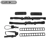 德國[ORTLIEB] Attachment Kit For Gear -固定背包裝備配件 / 固定配件 / 商品零件 德國製 黑色