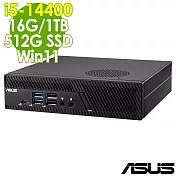 ASUS 華碩 MiniPC PB63(i5-14400/16G/1TB+512G SSD/W11)