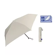 日本超輕量99g ESG環境友善 耐強風設計 AIR PLUS 50CM折傘 米灰