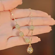 【法式和玉09】法式溫柔和田玉手鍊 周年禮 情人節 生日禮物