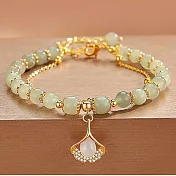 【杏和田06】杏葉和田玉國風手鍊 周年禮 生日禮物 情人節