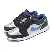 Nike 休閒鞋 Air Jordan 1 Low 男鞋 黑 藍 AJ1 低筒 喬丹 553558-007