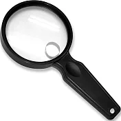 《CARSON》物品觀察 老人閱讀 年長長者 輔助視力 | 聚焦5倍放大鏡(2.5x) 聚焦5倍放大鏡(2.5x)