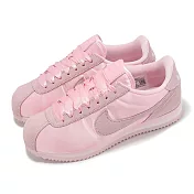 Nike 阿甘鞋 Wmns Cortez Textile 女鞋 粉紅 緞面 復古 休閒鞋 FV5420-600