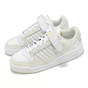 adidas 休閒鞋 Forum Low W 女鞋 米白 麂皮 魔鬼氈 復古 愛迪達 ID2559