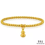 【點睛品】圓珠葫蘆 黃金手鍊 計價黃金