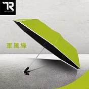 【TDN】超大傘面英爵反光黑膠自動傘 超撥水自動開收傘(防曬降溫自動折傘 雙人傘親子傘B6115K) 軍風綠