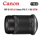 CANON RF-S 55-210mm F5-7.1 IS STM (平行輸入) 彩盒  送UV保護鏡+吹球清潔組