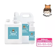 BUBUPETTO-毛孩環境空間用免稀釋次氯酸水-6000mlx1+500mlx1(毛小孩 寵物 環境)