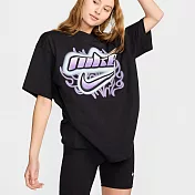 NIKE AS W NSW DANCE OS SS TEE 女短袖上衣-黑-FZ1147010 L 黑色