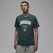 NIKE AS M J SPRT WM DF SS TEE 男短袖上衣-綠-FZ1926366 3XL 綠色