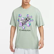 NIKE AS M NSW TEE M90 HBR SEGB 男短袖上衣-綠-FZ5400370 L 綠色