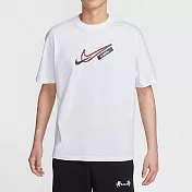 NIKE AS LBJ M NK TEE M90 2 男短袖上衣-白-FZ8076100 L 白色