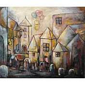 【玲廊滿藝】twzoe-帶我走60.5x72.5cm