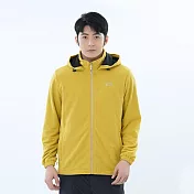 【遊遍天下】男款防風刷毛保暖機能外套GJ21004 (M-3L) XL 黃色