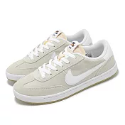 Nike 滑板鞋 SB FC Classic 男鞋 米白 麂皮 低筒 板鞋 休閒鞋 909096-111