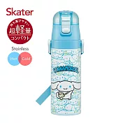 日本 Skater 不鏽鋼直飲保溫水壺(470ml) 大耳狗