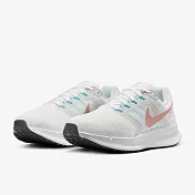 NIKE W RUN SWIFT 3 女慢跑鞋-白粉-DR2698104 US7 白色