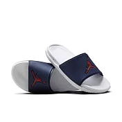 NIKE JORDAN JUMPMAN SLIDE 男休閒拖鞋-白藍-FQ1598402 US8 白色