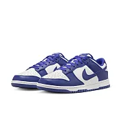 NIKE DUNK LOW RETRO 男休閒鞋-白藍-DV0833103 US6 白色