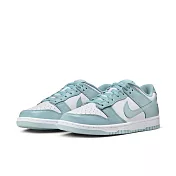 NIKE DUNK LOW RETRO 男休閒鞋-白藍-DV0833106 US7 白色