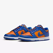 NIKE DUNK LOW RETRO 男休閒鞋-藍橘-DV0833800 US6 藍色