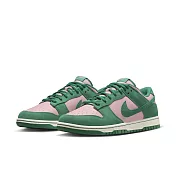 NIKE DUNK LOW RETRO SE 男女休閒鞋-粉綠-FZ0549600 US5 綠色