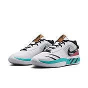 NIKE JA 1 SCRATCH EP 男籃球鞋-白綠-HJ7929100 US7 白色