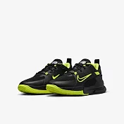 NIKE KIDS CROSSCOURT (GS) 中大童 女藍球鞋-黑-FN2231001 US4.5 黑色