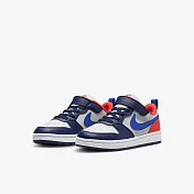 NIKE COURT BOROUGH LOW RECRAFT (PS) 中大童休閒鞋-藍-DV5457401 20 藍色