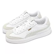 Puma 休閒鞋 Lajla T Toe Wns 女鞋 白 米白 低筒 板鞋 小白鞋 39773402