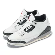 Nike 休閒鞋 Air Jordan 3 Retro GS Cement Grey 大童 女鞋 水泥灰 3代 DM0967-106