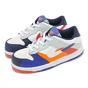 Nike 童鞋 Dunk Low SE TDV Upside Down 藍 橘 拼接 小童 學步鞋 親子鞋 FV2964-100