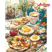 ArtLife藝術生活【DT166】豐盛饗宴_DIY 數字 油畫 彩繪